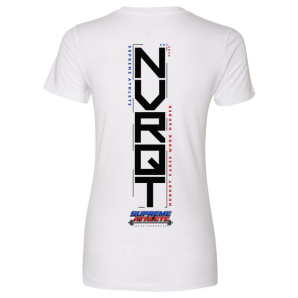 NVRQT BACKBONE - WOMEN'S FITTED T-SHIRT Thumbnail
