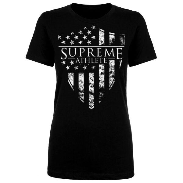 SHIELD FLAG - WOMEN'S FITTED T-SHIRT Thumbnail